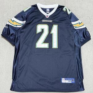 Vintage Reebok San Diego Chargers LaDainian Tomlinson #21 Jersey Navy Size 54